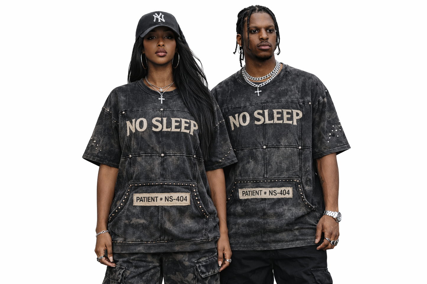 NO SLEEP “Patient NS-404” Vintage Tee – Pre-Order