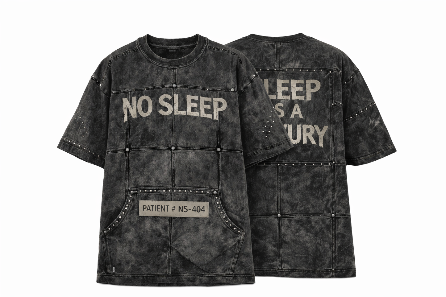 NO SLEEP “Patient NS-404” Vintage Tee – Pre-Order