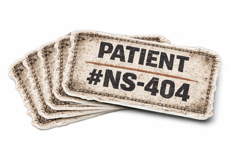 Patient NS-404 Patch Sticker