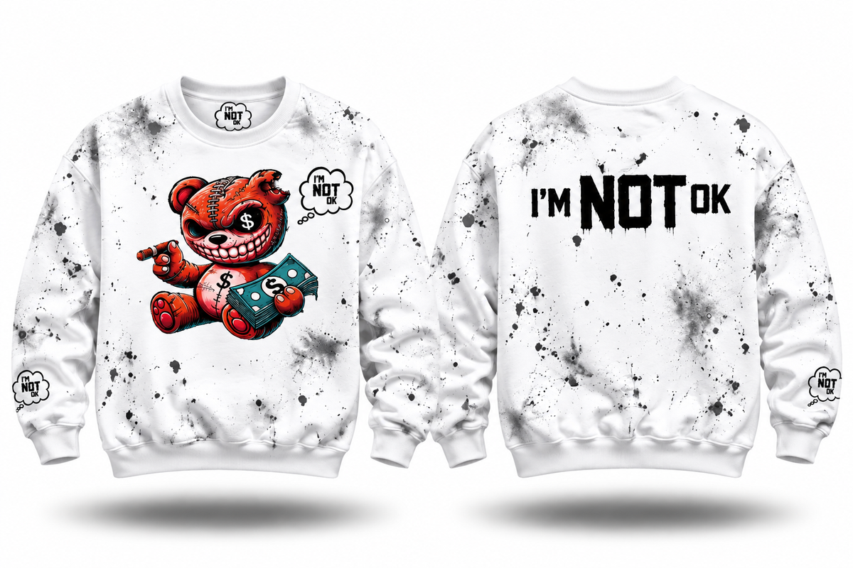Prince Evans Revenge I’m Not OK Crewneck Sweatshirt