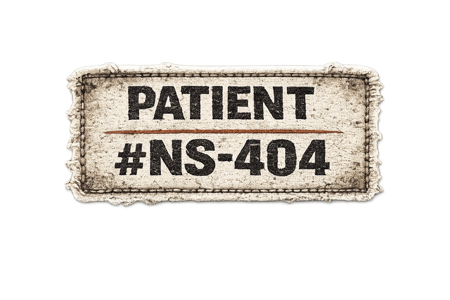 Patient NS-404 Patch Sticker